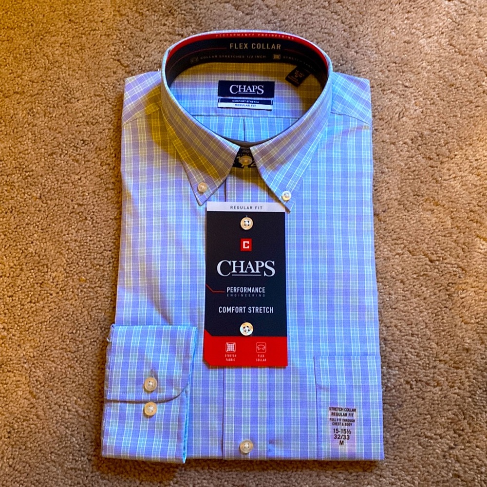 Chaps Flex Collar Dress Shirt